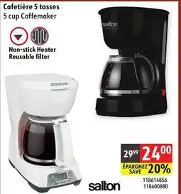 Sushi Shop 5 cup Coffemaker offer