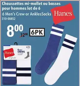 Sushi Shop 6 Men's Crew or AnklesSocks offer