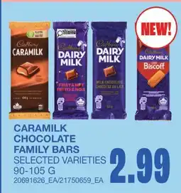 Wholesale Club CARAMILK CHOCOLATE FAMILY BARS offer