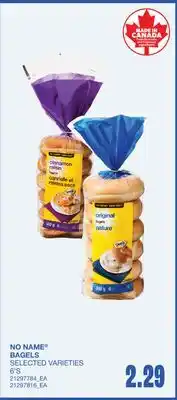 Wholesale Club BAGELS, 6'S offer