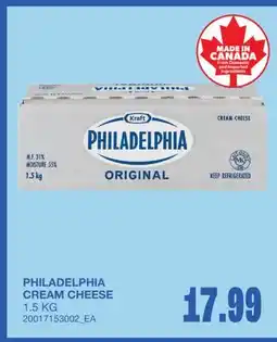 Wholesale Club CREAM CHEESE offer