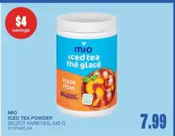 Wholesale Club ICED TEA POWDER offer