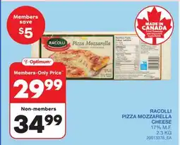 Wholesale Club PIZZA MOZZARELLA CHEESE offer