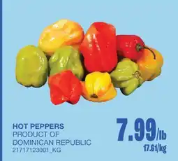Wholesale Club HOT PEPPERS offer