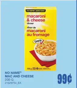 Wholesale Club MAC AND CHEESE offer