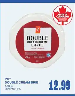 Wholesale Club PC DOUBLE CREAM BRIE offer