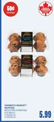 Wholesale Club FARMER'S MARKET Mini Muffins offer