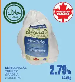 Wholesale Club HALAL TURKEY offer