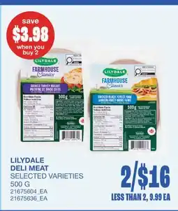 Wholesale Club LILYDALE DELI MEAT offer