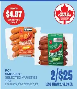 Wholesale Club PC SMOKIES offer