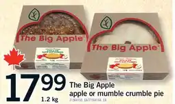 Fortinos THE BIG APPLE APPLE OR MUMBLE CRUMBLE PIE offer