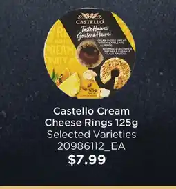 Fortinos CASTELLO CREAM CHEESE RINGS offer