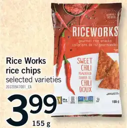 Fortinos RICE WORKS RICE CHIPS offer