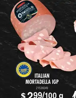 Fortinos ITALIAN MORTADELLA IGP offer