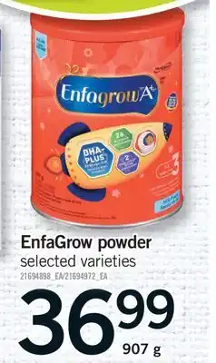 Fortinos ENFAGROW POWDER offer