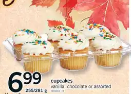 Fortinos CUPCAKES, 255/281 G offer