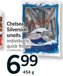 Fortinos CHELSEA SILVERSIDE SMELTS offer