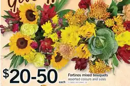 Fortinos FORTINOS MIXED BOUQUETS offer