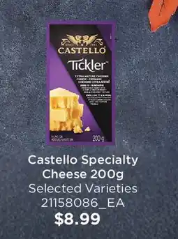 Fortinos CASTELLO SPECIALTY CHEESE offer