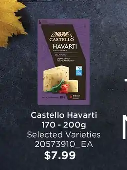 Fortinos CASTELLO HAVARTI offer
