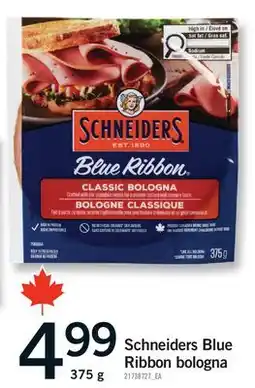 Fortinos SCHNEIDERS BLUE RIBBON BOLOGNA offer