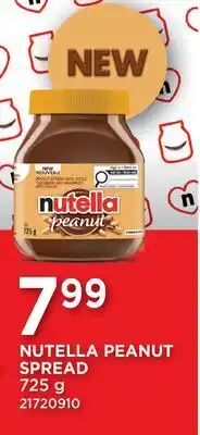Fortinos NUTELLA PEANUT SPREAD offer