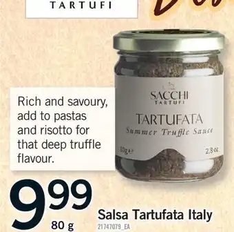 Fortinos SALSA TARTUFATA ITALY offer