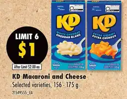 Fortinos KD MACARONI AND CHEESE offer