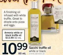 Fortinos SACCHI TRUFFLE OIL offer