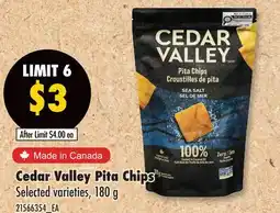Fortinos CEDAR VALLEY PITA CHIPS offer
