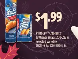 Fortinos PILLSBURY CRESCENTS & WIENER WRAPS offer