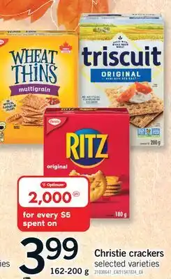 Fortinos CHRISTIE CRACKERS offer