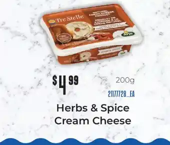 Fortinos HERBS & SPICE CREAM CHEESE offer