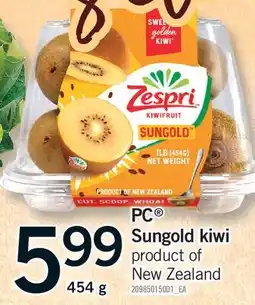 Fortinos PC SUNGOLD KIWI offer