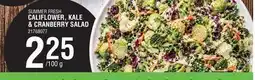 Fortinos SUMMER FRESH CALIFLOWER, KALE & CRANBERRY SALAD offer