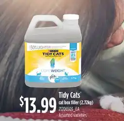 Fortinos TIDY CATS CAT BOX FILLER (2.72KG) offer