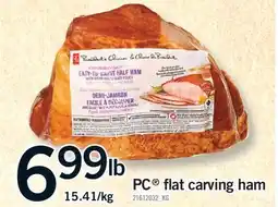 Fortinos PC FLAT CARVING HAM offer