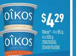 Fortinos OIKOS - 4 X 95 G offer