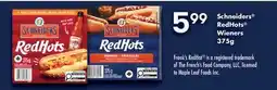 Fortinos SCHNEIDERS REDHOT WIENER offer