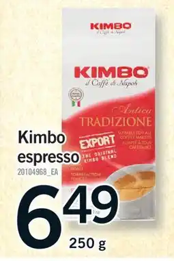 Fortinos KIMBO ESPRESSO offer