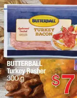 Fortinos BUTTERBALL TURKEY RASHER offer