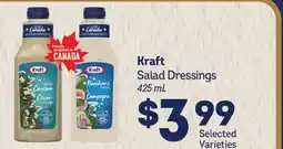 Fortinos KRAFT SALAD DRESSINGS offer