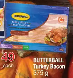 Fortinos BUTTERBALL TURKEY BACON offer