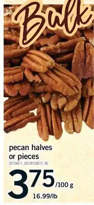 Fortinos PECAN HALVES OR PIECES offer