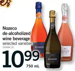 Fortinos NOZECO DE-ALCOHOLIZED WINE BEVERAGE offer