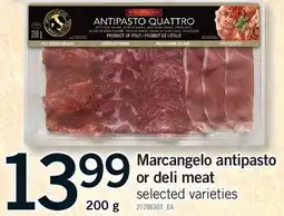 Fortinos MARCANGELO ANTIPASTO OR DELI MEAT offer
