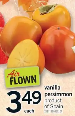 Fortinos VANILLA PERSIMMON offer
