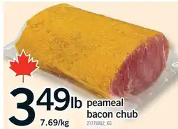 Fortinos PEAMEAL BACON CHUB offer