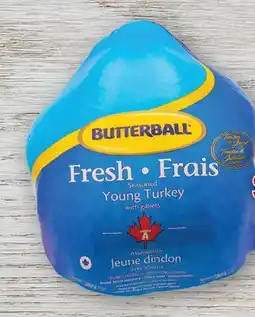 Fortinos BUTTERBALL FRESH WHOLE TURKEY offer