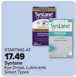 PharmaChoice Systane Eye Drops, Lubricants offer